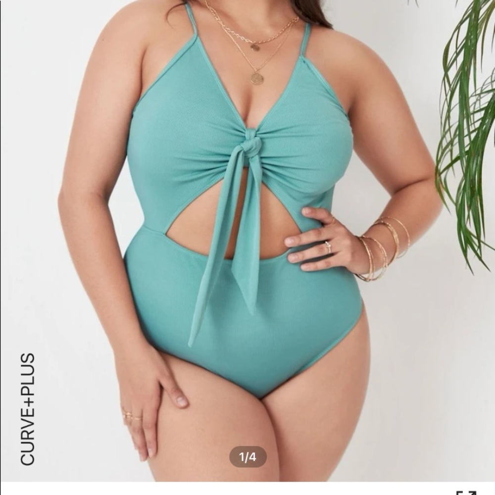 SHEIN Kimono and swimsuit